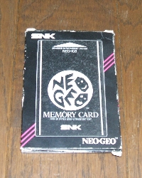 ネオジオ メモリーカード: 今日のゲーム！！