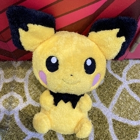 ポケットモンスター ほっこりいやされ めちゃでかピチューぬいぐるみ